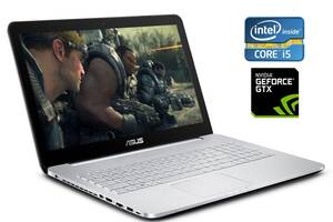 Ноутбук Asus VivoBook Pro N552VX/15.6' (1920x1080) IPS/i5-6300HQ/12GB RAM/128GB SSD/GeForce GTX 950M 2GB