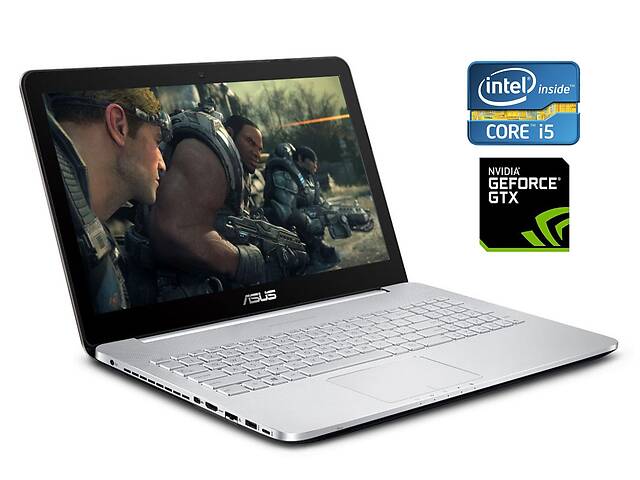 Ноутбук Asus VivoBook Pro N552VX/ 15.6' (1920x1080) IPS/ i5-6300HQ/ 12GB RAM/ 128GB SSD/ GeForce GTX 950M 2GB