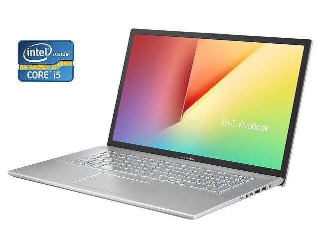 Ноутбук Asus VivoBook X712J / 17.3' (1600x900) TN / Intel Core i5-1035G1 (4 (8) ядра по 1.0 - 3.6 GHz) / 20 GB DDR4 /...