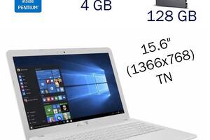 Ноутбук Asus X540SC/ 15.6' (1366x768)/ Pentium N3700/ 4GB RAM/ 128GB SSD/ GeForce 810M 1GB/ Без АКБ