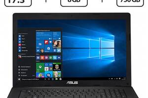 Ноутбук Asus X75A1 / 17.3' (1600x900) TN / Intel Pentium 2020M (2 ядра 2.4 GHz) / 8 GB DDR3 / 750 GB HDD / Intel HD G...