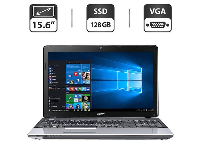 Ноутбук Б-класс Acer 1-151 / 15.6' (1366x768) TN / Intel Pentium B960 (2 ядра по 2.2 GHz) / 4 GB DDR3 / 128 GB SSD /...