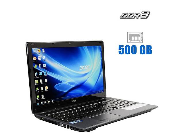 Ноутбук Б-класс Acer Aspire 5749 / 15.6' (1366x768) TN / Intel Core i3-2350M (2 (4) ядра по 2.3 GHz) / 4 GB DDR3 / 50...