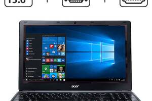 Ноутбук Б-класс Acer Aspire E1-510 / 15.6' (1366x768) TN / Intel Celeron N2820 (2 ядра по 2.13 - 2.39 GHz) / 4 GB DDR...