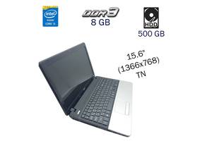 Ноутбук Б класс Acer Aspire E1-531G / 15.6' (1366x768) TN / Intel Core i5-2430M (2 (4) ядра по 2.4 GHz) / 8 GB DDR3 /...