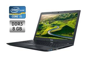 Ноутбук Б-класс Acer Aspire E15 / 15.6' (1920x1080) TN / Intel Core i5-6200U (2 (4) ядра по 2.3 - 2.8 GHz) / 8 GB DDR...