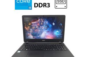 Ноутбук Б-класс Acer Aspire ES1-572 / 15.6' (1366x768) TN / Intel Core i5-7200U (2 (4) ядра по 2.5 - 3.1 GHz) / 8 GB...