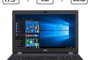 Ноутбук Б-класс Acer Aspire ES1-711 / 17.3' (1600x900) TN / Intel Pentium N3540 (4 ядра по 2.16 - 2.66 GHz) / 8 GB DD...