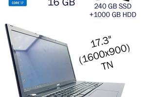 Ноутбук Б-класс Acer Aspire V3-772G/ 17.3' (1600x900)/ i7-4702MQ/ 16GB RAM/ 240GB SSD/ GeForce GT 750M 4GB