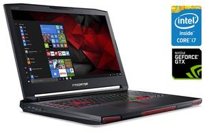 Ноутбук Б-клас Acer Predator 17X GX-792/17.3' (1920x1080) IPS/i7-7820HK/32GB RAM/512GB SSD/GTX 1080 8GB