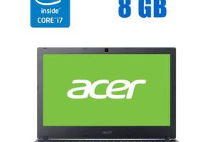 Ноутбук Б-класс Acer TravelMate P2410 / 14' (1920x1080) IPS / Intel Core i7-7500U (2 (4) ядра по 2.7 - 3.5 GHz) / 8 G...