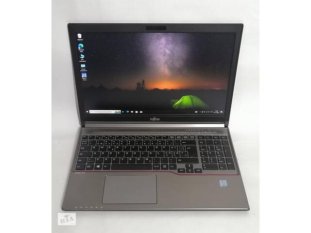 Б/у Ноутбук Б-класс Fujitsu Lifebook E756 15.6' 1920x1080| i5-6300U| 8GB RAM| 256GB SSD| HD 520|