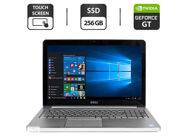 Ноутбук Б-класс Dell Inspirion 15 7537 / 15.6' (1366x768) TN Touch / Intel Core i5-4210U (2 (4) ядра по 1.7 - 2.7 GHz...