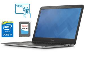 Ноутбук Б-класс Dell Inspiron 7548/ 15.6' (1920x1080) IPS Touch/ i7-5500U/ 8GB RAM/ 256GB SSD/ HD 5500/ Без АКБ