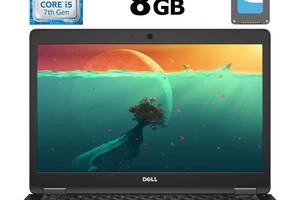 Ноутбук Б-класс Dell Latitude 5480 / 14' (1920x1080) IPS / Intel Core i5-7300U (2 (4) ядра по 2.6 - 3.5 GHz) / 8 GB D...