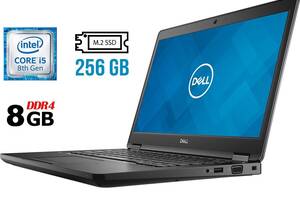 Ноутбук Б-класс Dell Latitude 5491 / 14' (1920x1080) IPS Touch / Intel Core i5-8400H (4 (8) ядра по 2.5 - 4.2 GHz) /...