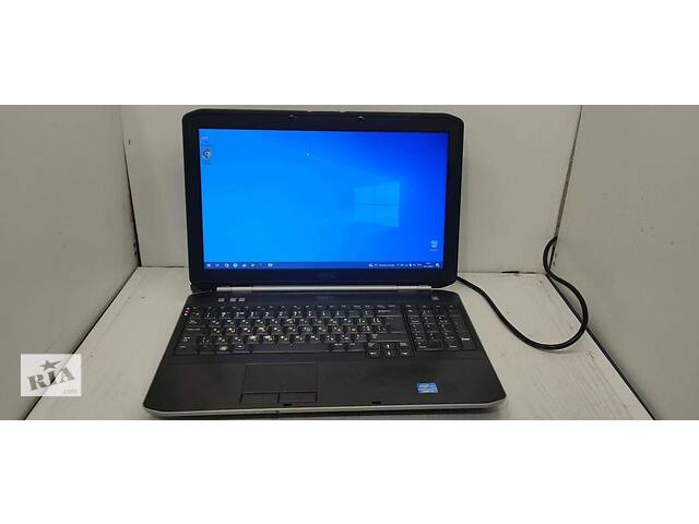 Б/у Ноутбук Б-класс Dell Latitude E5520 15.6' 1366x768| Core i3-2350M| 4 GB RAM| 500 GB HDD| HD 3000| АКБ 0%