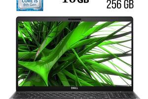 Ноутбук Б-класс Dell Latitude 5500 / 15.6' (1920x1080) IPS / Intel Core i5-8365U (4 (8) ядра по 1.6 - 4.1 GHz) / 16 G...
