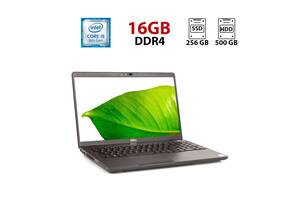 Ноутбук Б-класс Dell Latitude 5501 / 15.6' (1920x1080) IPS / Intel Core i5-9400H (4 (8) ядра по 2.5 - 4.3 GHz) / 16 G...