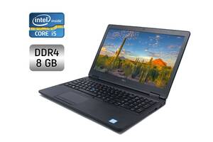 Ноутбук Б-класс Dell Latitude 5580 / 15.6' (1920x1080) IPS / Intel Core i5-7300U (2 (4) ядра по 2.6 - 3.5 GHz) / 8 GB...