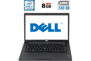 Ноутбук Б-класс Dell Latitude 7480 / 14' (1920x1080) IPS Touch / Intel Core i7-7600U (2 (4) ядра по 2.8 - 3.9 GHz) /...
