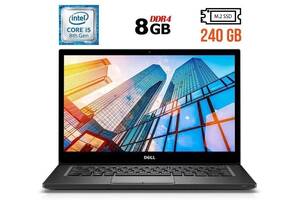 Ноутбук Б-класс Dell Latitude 7490 / 14' (1366x768) TN / Intel Core i5-8250U (4 (8) ядра по 1.6 - 3.4 GHz) / 8 GB DDR...