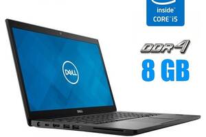 Ноутбук Б-класс Dell Latitude 7490 / 14' (1920x1080) IPS / Intel Core i5-8250U (4 (8) ядра по 1.6 - 3.4 GHz) / 8 GB D...