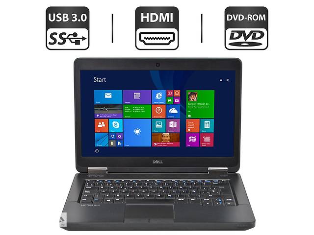 Ноутбук Б-класс Dell Latitude E5440/ 14' (1366x768)/ i3-4030U/ 4GB RAM/ 500GB HDD/ HD 4400