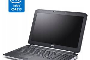 Ноутбук Б-класс Dell Latitude E5520 / 15.6' (1366x768) TN / Intel Core i5-2520M (2 (4) ядра по 2.5 - 3.2 GHz) / 4 GB...