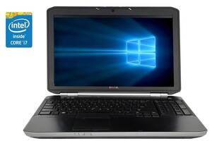 Ноутбук Б-класс Dell Latitude E5520 / 15.6' (1366x768) TN / Intel Core i7-2640M (2 (4) ядра по 2.8 - 3.5 GHz) / 8 GB...