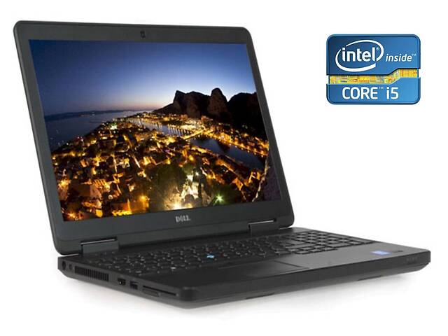 Ноутбук Б-класс Dell Latitude E5540 / 15.6' (1920x1080) TN / Intel Core i5-4310U (2 (4) ядра по 2.0 - 3.0 GHz) / 8 GB...