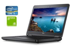 Ноутбук Б-класс Dell Latitude E5540 / 15.6' (1920x1080) TN / Intel Core i7-4600U (2 (4) ядра по 2.1 - 3.3 GHz) / 8 GB...