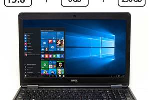 Ноутбук Б-класс Dell Latitude E5550/ 15.6' (1366x768)/ i5-5200U/ 8GB RAM/ 256GB SSD/ HD 5500