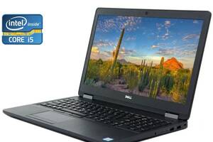 Ноутбук Б-класс Dell Latitude E5570 / 15.6' (1366x768) TN / Intel Core i5-6440HQ (4 ядра по 2.6 - 3.5 GHz) / 8 GB DDR...