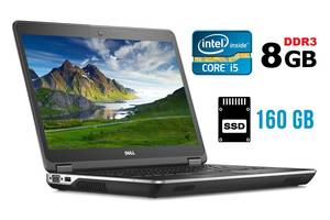 Ноутбук Б-клас Dell Latitude E6440/14' (1366x768)/i5-4310M/8GB RAM/160GB SSD/HD 4600