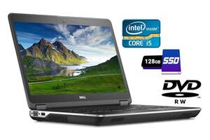 Ноутбук Б-класс Dell Latitude E6440 / 14' (1600x900) TN / Intel Core i5-4310M (2 (4) ядра по 2.7 - 3.4 GHz) / 4 GB DD...