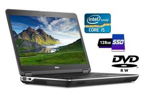 Ноутбук Б-класс Dell Latitude E6440 / 14' (1920x1080) IPS / Intel Core i5-4310M (2 (4) ядра по 2.7 - 3.4 GHz) / 4 GB...