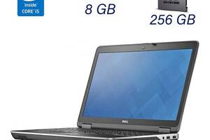 Ноутбук Б-клас Dell Latitude E6540/15.6' (1920x1080)/i5-4310M/8GB RAM/256GB SSD/HD 4600