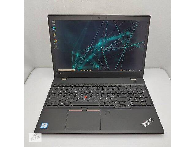 Б/у Ноутбук Lenovo ThinkPad T570 15.6' 1920x1080| Core i7-6600U| 8 GB RAM| 256 GB SSD| HD 520