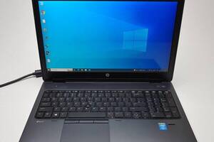 Б/у Ноутбук HP Zbook 15 15.6' 3200x1800| Core i7-4810MQ| 16 GB RAM| 256 GB SSD| Quadro K2100M 2GB