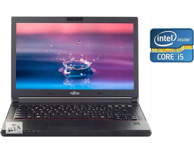 Ноутбук Б-класс Fujitsu LifeBook E546 / 14' (1920x1080) IPS / Intel Core i5-6200U (2 (4) ядра по 2.3 - 2.8 GHz) / 8 G...