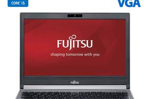 Ноутбук Б-клас Fujitsu LifeBook E736/13.3' (1366x768)/i5-6300U/4GB RAM/500GB HDD/HD 520