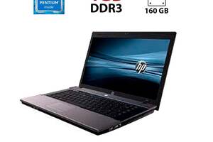 Ноутбук Б-класс HP 620 / 15.6' (1366x768) TN / Intel Pentium T4200 (2 ядра по 2.0 GHz) / 4 GB DDR3 / 160 GB HDD / Int...