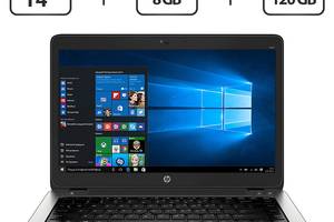 Ноутбук Б-класс HP EliteBook 840 G2 / 14' (1600x900) TN / Intel Core i5-5300U (2 (4) ядра по 2.3 -2.9 GHz) / 8 GB DDR...