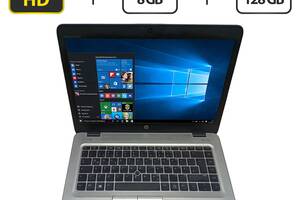 Ноутбук Б-класс HP EliteBook 840 G3 / 14' (1920x1080) TN / Intel Core i5-6300U (2 (4) ядра по 2.4 - 3.0 GHz) / 8 GB D...
