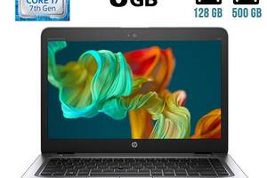 Ноутбук Б-класс HP EliteBook 840 G4/ 14' (2560x1440) IPS/ i7-7500U/ 8GB RAM/ 128GB SSD/ HD 620