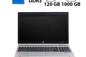 Ноутбук Б класс HP EliteBook 8570p / 15.6' (1366x768) TN / Intel Core I7-2740QM (4 (8) ядра по 2.3 GHz) / 8 GB DDR3 /...