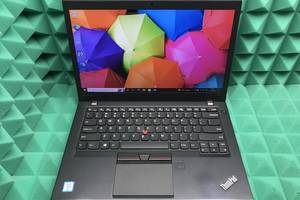 Б/у Ноутбук Б-класс Lenovo ThinkPad T460s 14' 1920x1080| Core i5-6300U| 8 GB RAM| 256 GB SSD| HD 520| Две АКБ