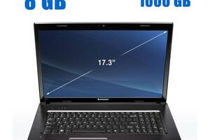 Ноутбук Б-класс Lenovo G770/ 17.3' (1600x900)/ i3-2350M/ 8GB RAM/ 1000GB HDD/ HD 4000/ Без АКБ