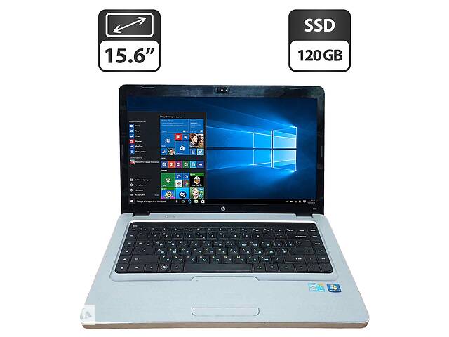 Ноутбук Б-класс HP G62 / 15.6' (1366x768) TN / Intel Core i5-460M (2 (4) ядра по 2.53 - 2.8 GHz) / 4 GB DDR3 / 120 GB...
